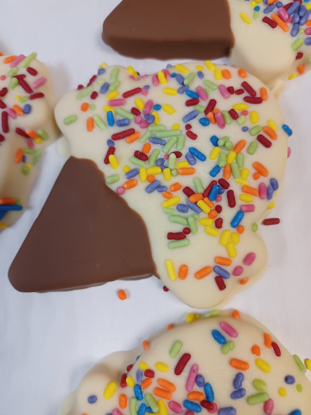 Gluten-Free Seasonal Shape Cookies with Belgian Chocolate