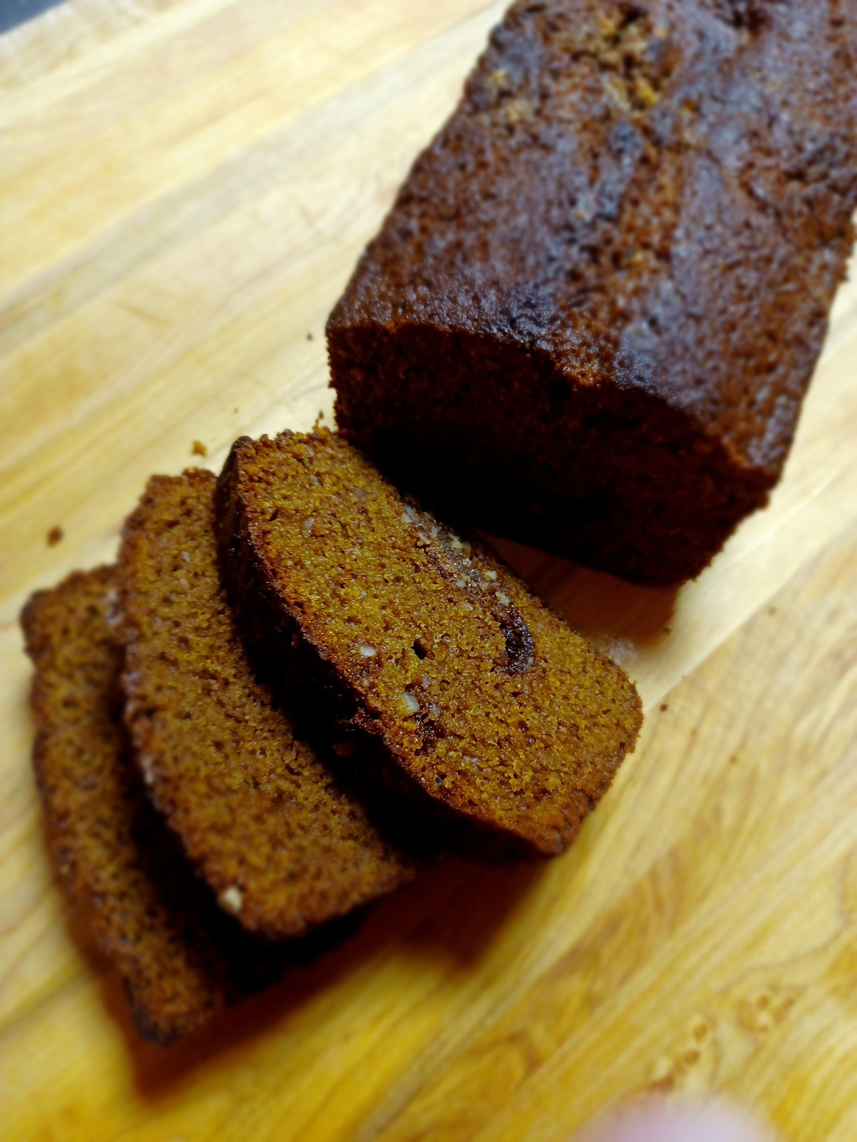 Pecan Swirl Honey Cake