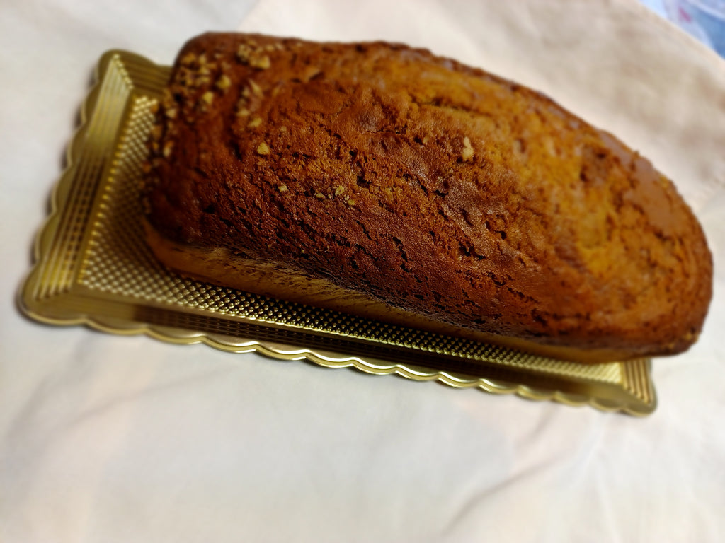 Pecan Swirl Honey Cake